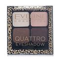 Тіні для повік Eveline Quattro Eyeshadow 7.2г