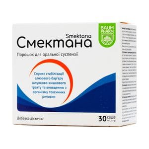 Смектана Baum Pharm Smektana 3.26 г, 30 саше