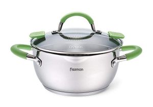 Каструля Charlotte з кришкою-дуршлагом Fissman Ø 18 см CL0015979 (1093553)
