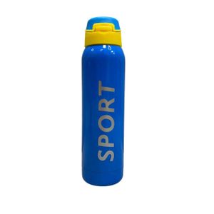 Термос-поїлка з трубочкою Stenson MT-3455 500 мл Sport Blue (1118341)