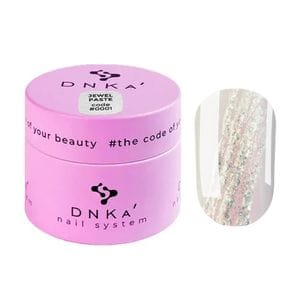 Гель-паста для дизайна ногтей DNKa' Jewel Paste 0001, 5 мл