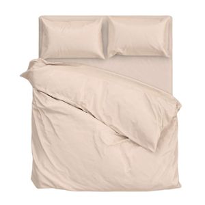 Комплект постільної білизни SoundSleep 113262  Полуторний  ранфорс кремовий (1144269)