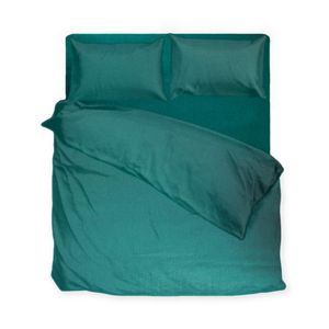 Комплект постільної білизни SoundSleep 113288  Полуторний  сатин зелений (1144290)