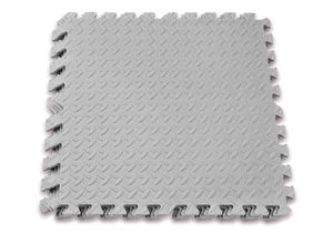 Татамі мат EasyFit SwallowTail (60х60 см) пазл хвіст ластівки сірий (1152553)