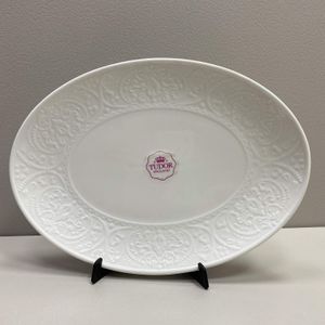 Блюдо фарфоровое овальное 31*22,5 см Tudor TU3159-1 (1222213)
