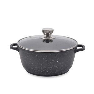 Кастрюля антипригарная с крышкой 6л Maestro MR-4228 (1237245)