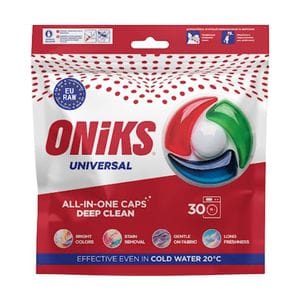 Капсулы для стирки Oniks Universal, 30 шт