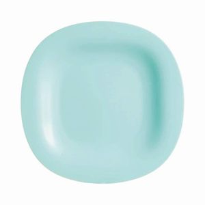 Тарілка обідня Luminarc Carine Light Turquoise квадратна 26 см (P4127) (1282853)