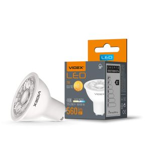 Лампочка LED VIDEX MR16e 7W цоколь GU10 4100K,  VL-MR16eL-07104 (1283553)