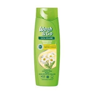 Шампунь Wash&Go для тьмяного волосся, з екстрактом ромашки, 360 мл