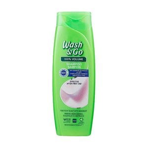 Шампунь Wash&Go для чутливої шкіри голови, проти лупи, з екстрактом вівса, 360 мл
