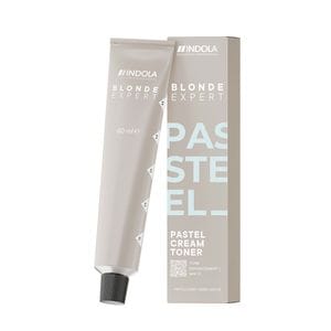 Перманентна крем-фарба для тонування волосся у пастельні відтінки Indola Blonde Expert Pastel Cream Toner, 60 мл
