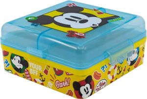 Ланч-бокс квадратный на 3 отделения Stor  Разноцветный CL0141055 (1322425)