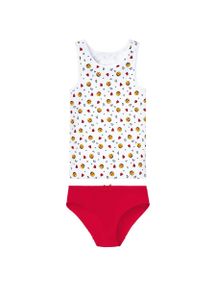 Майка + трусики хлопковые для девочки Emoji Fireman Sam 370073 098-104 см (2-4 years) Белый (1334053)