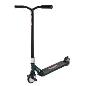 Самокат трюковый 2-х колёсный TR21008 (RL7T) Extreme Motion PULSE, PU 120 мм, цельный алюминий Зеленый (1340439)