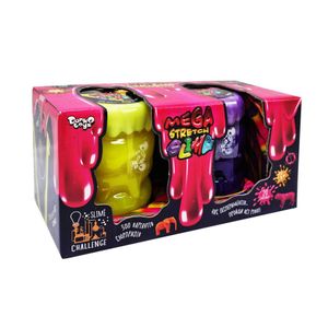 Вязкая масса "Mega Stretch Slime" SLM-11-02U 2 банки Вид 1 (1340455)