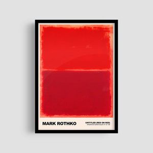 Постер Roomy "Color Field" Черная рамка с глянцевым стеклом A2 (59.4x42 cm.) (1356830)