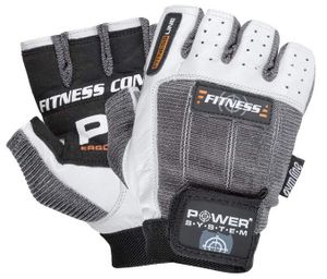 Рукавички для фітнесу Power System PS-2300 Fitness Grey/White XL (1381424)