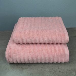 Набор махровых полотенец Зеро Твист 2шт GM Textile 50x90см, 70x140см 550г/м2 (Розовый) (1382482)