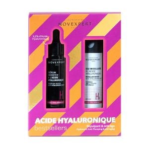 Набор для ухода за лицом Novexpert Hyaluronic Acid (сыворотка, 30 мл + мицеллярная вода, 50 мл)