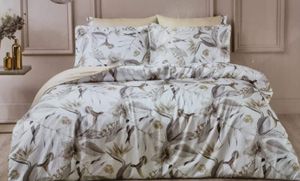 Постельное белье Tivolyo Home Lionella делюкс сатин жатый шёлк евро (1392053)