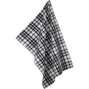 Полотенце Kela кухонное Gianna, 70x50 см, черно-белое в клетку (12784) (00000023328) (1402011)