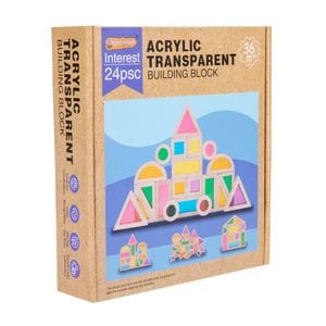Детский игровой набор Shantou Jinxing Acrylic Transparent Building Block, от 3 лет (C9434)