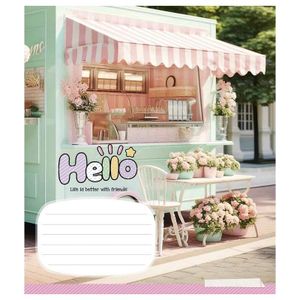 Тетрадь ученическая "Cute things" 024-3359L-5 в линию, 24 листов (1434553)