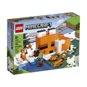 洋楽 G-Rap 8 Block Riderz Life Of Crime Конструктор LEGO Minecraft Нора лисицы, 193 детали, от 8 лет
