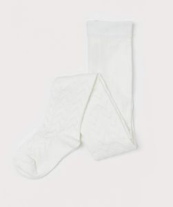 Колготки ажурные для девочки H&M 0291338-033 092 см (18-24 months) Белый (1437553)