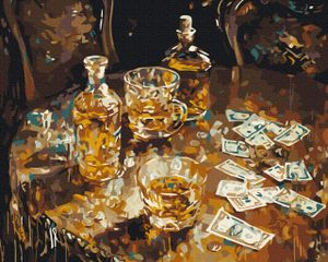 Картина по номерам Brushme 48x60см "Золотой отдых" BS53980L (1454053)