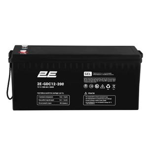 Аккумуляторная батарея 2E GDC 12V 200Ah (C10), герметичная AGM VRLA для ИБП и резервного питания (2E-GDC12-200) (1484853)