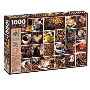 Пазл классический "I love cofee" 83514, 1000 элементов (1519520)