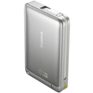 Портативний ЗП Power Bank Baseus Nomos Qi2 Kickstand OS with Cable 45W з БЗП 10000 mAh (P10078800) (1519626)