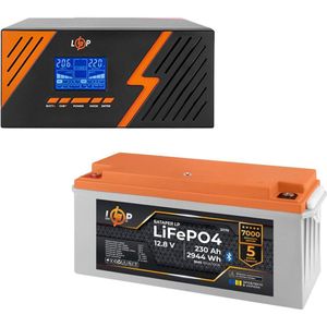 Источник бесперебойного питания ИБП LogicPower B1500 + АКБ LiFePO4 2944Wh (40149) [149760] (1520905)