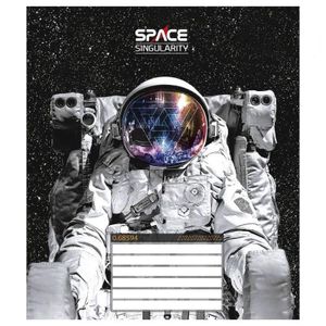 Тетрадь ученическая "Space singularity" 024-3384L-1 в линию, 24 листов (1521289)