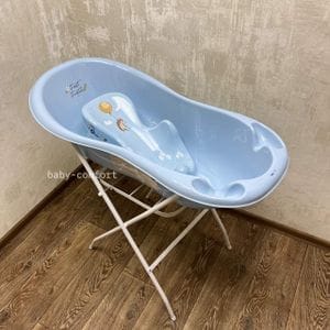 Комплект детская ванночка 102см "Лесная сказка" голубой (Tega Baby) 3 единицы (1521621)