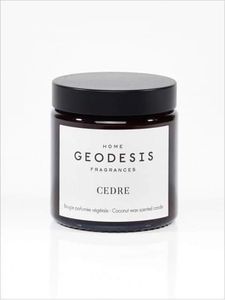 Ароматическая свеча travel из натурального воска Geodesis Cedar 90 г (1071325) (1522151)