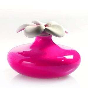Керамічний флакон для дифузора SMALL FLOWER RED - NEW PACK Millefiori Milano (90DFRD) (1522258)