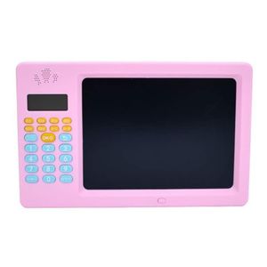 Калькулятор развивающий Bambi TD202373(Pink) с планшетом для рисования (1533577)