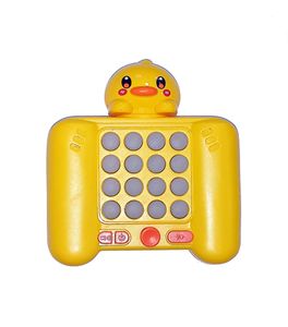 Электронная кнопочная игра F6-7-9-B-9-L-9-Y-9-K, музыка, звук (англ), свет, в коробке (6903317700837) Утка Вид Y (1544053)