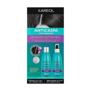 Набор для волос Kareol Anti-Dandruff (шампунь, 300 мл + сыворотка, 300 мл)