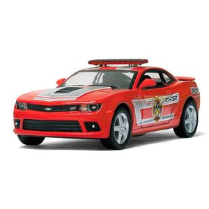 Металлическая инерционная легковая модель Chevrolet Camaro Police/Firefighter 5", открываются двери (в ассортименте) (1553686)