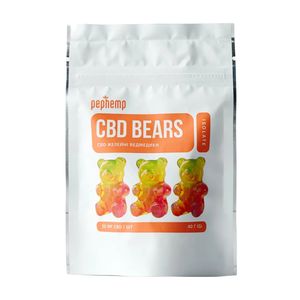 Жевательные конфеты-мишки Pephemp CBD Bears с каннабидиолом