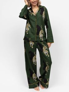 Піжама жіноча Cyberjammies Olive 5000-5001 XXL Різнокольоровий (5051877599314) (1567387)