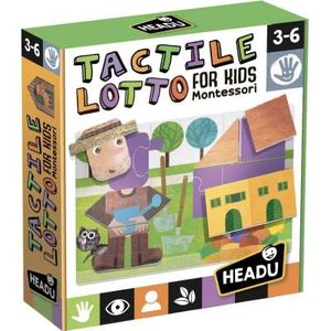 Развивающая игрушка Headu Тактильная игра Монтессори - Формы и контуры (MU25374) (1574440)