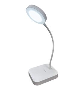 Настольная светодиодная лампа RIAS PL-D315L аккумуляторная White (7_01394) (1590989)
