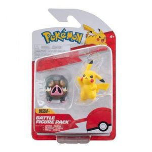 Набор игровых фигурок Pokemon W17 Пикачу и Лечонк (1591753)