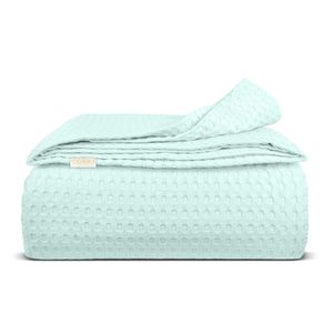 Плед покривало 200х220 Mint Waffle Weave COSAS (4822052438312) (1612853)