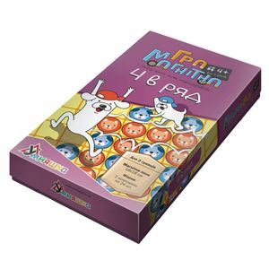 Детская настольная игра магнитная "4 в ряд" 1456 от 4-х лет (1663226)